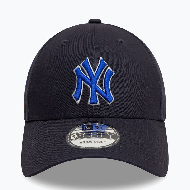 Czapka z daszkiem New Era Side Patch 9Forty New York Yankees navy 3