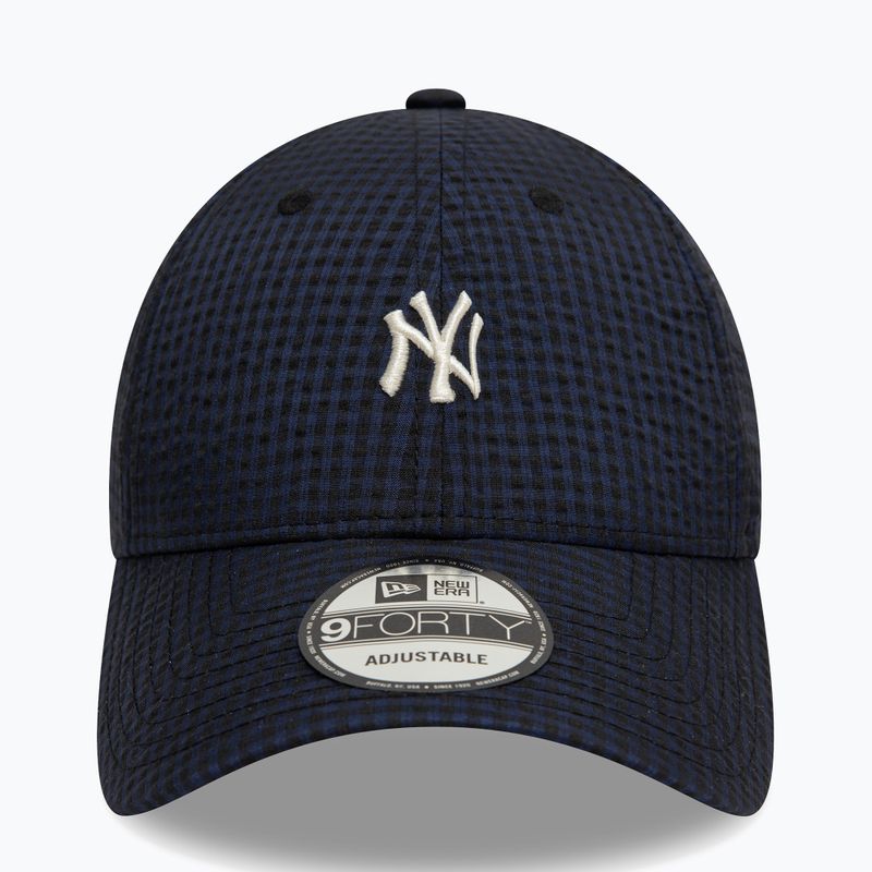 Czapka z daszkiem New Era Seersucker 9Forty New York Yankees navy 2