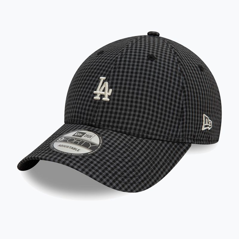 Czapka z daszkiem New Era Seersucker 9Forty Los Angeles Dodgers black 2