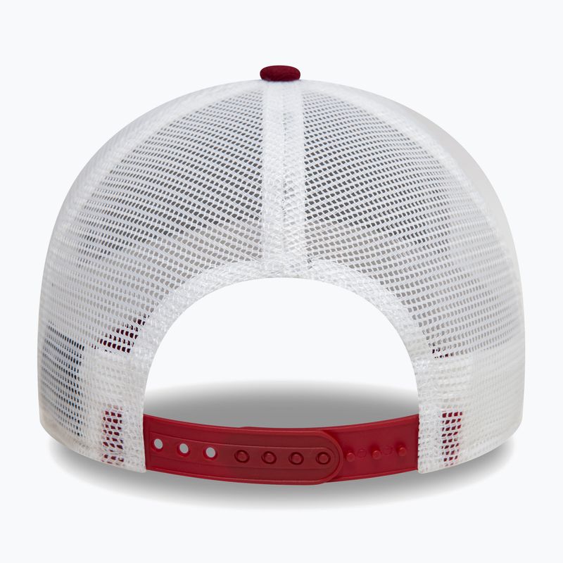 Czapka z daszkiem New Era NE Vintage Trucker dark red 4