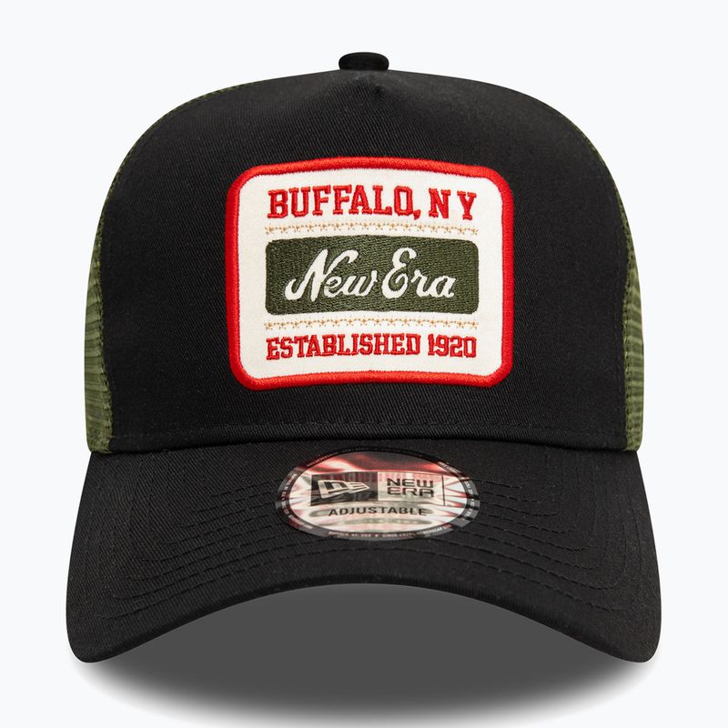 Czapka z daszkiem New Era NE Patch Trucker black 3