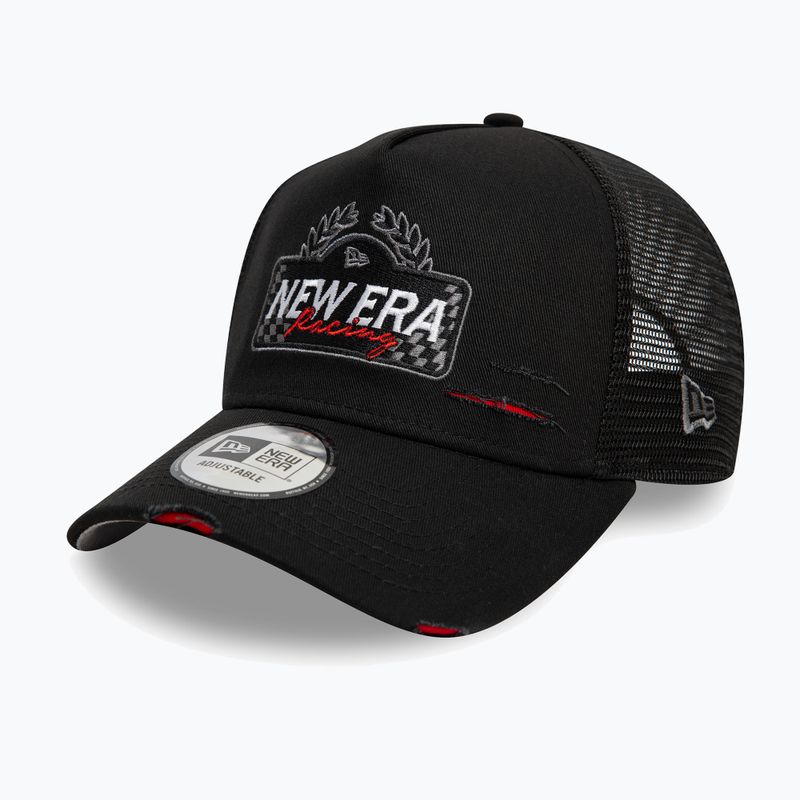 Czapka z daszkiem New Era NE Motorsport Trucker black 2