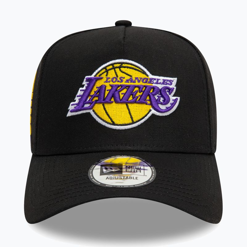 Czapka z daszkiem New Era NBA Patch Eframe Los Angeles Lakers black 3