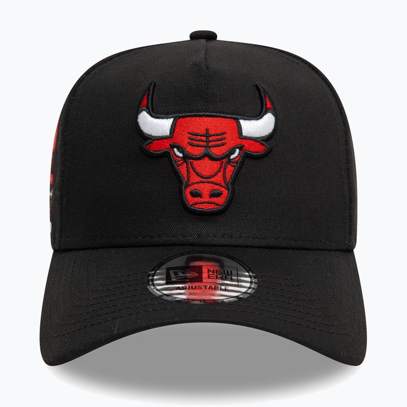 Czapka z daszkiem New Era NBA Patch Eframe Chicago Bulls black 2
