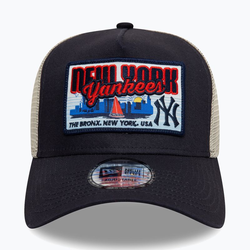 Czapka z daszkiem New Era MLB Patch Trucker New York Yankees navy 2
