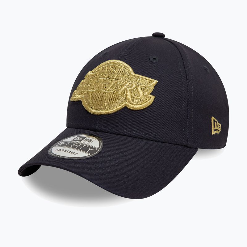 Czapka z daszkiem New Era Metallic 9Forty Los Angeles Lakers navy 3