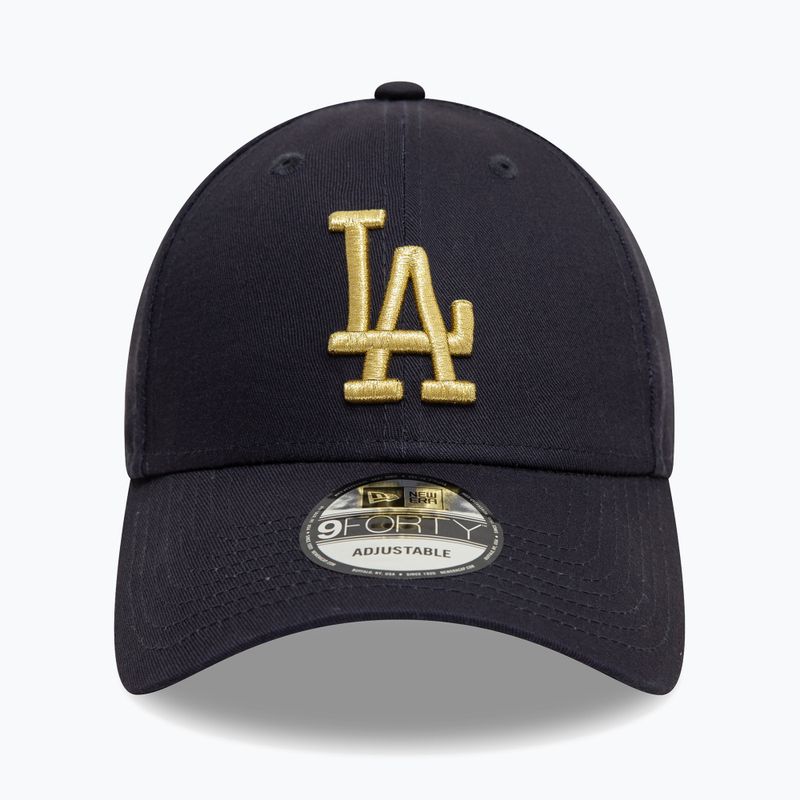 Czapka z daszkiem New Era Metallic 9Forty Los Angeles Dodgers navy 2