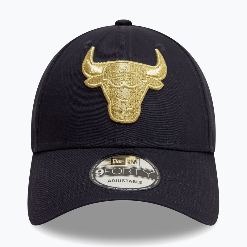 Czapka z daszkiem New Era Metallic 9Forty Bulls navy 2