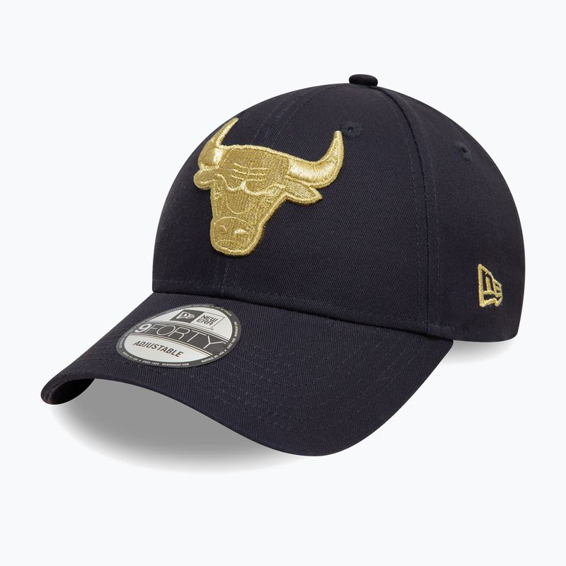 Czapka z daszkiem New Era Metallic 9Forty Bulls navy 3