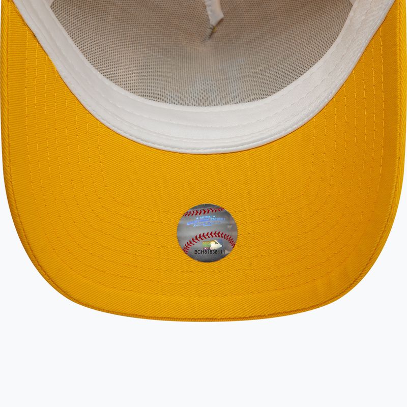 Czapka z daszkiem New Era League Essential Trucker Los Angeles Dodgers med yellow 5