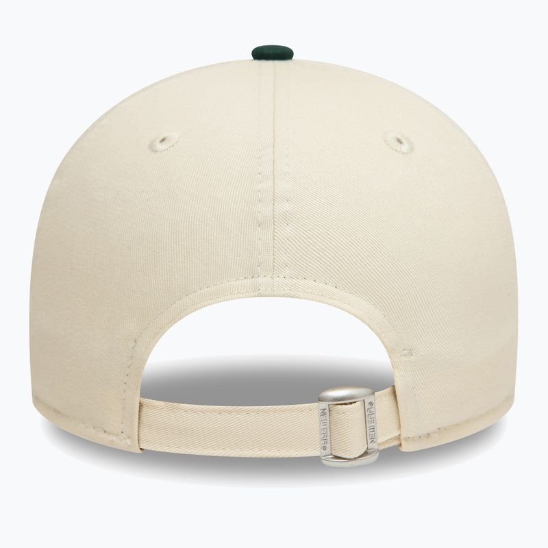 Czapka z daszkiem New Era Colourblock 9Forty Oakland Athletics light beige 4