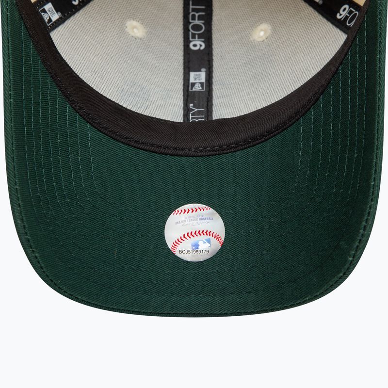 Czapka z daszkiem New Era Colourblock 9Forty Oakland Athletics light beige 5