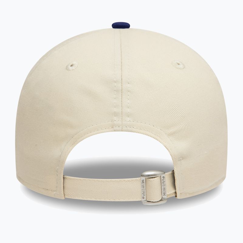 Czapka z daszkiem New Era Colourblock 9Forty Los Angeles Dodgers light beige 4