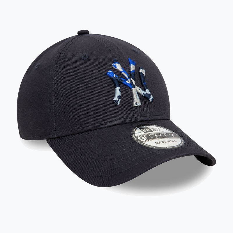 Czapka z daszkiem New Era Camo Infill 9Forty New York Yankees navy
