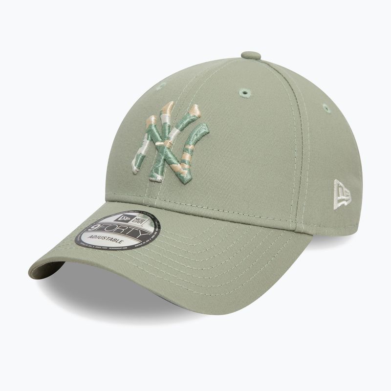 Czapka z daszkiem New Era Camo Infill 9Forty New York Yankees green pastel 3