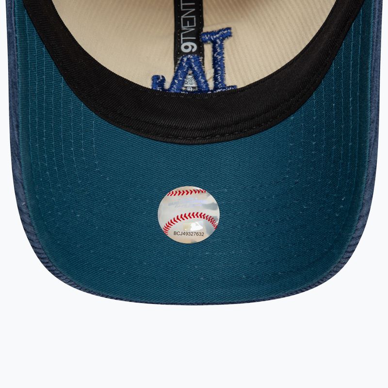 Czapka z daszkiem New Era Block Cord 9Twenty Los Angeles Dodgers light beige 5
