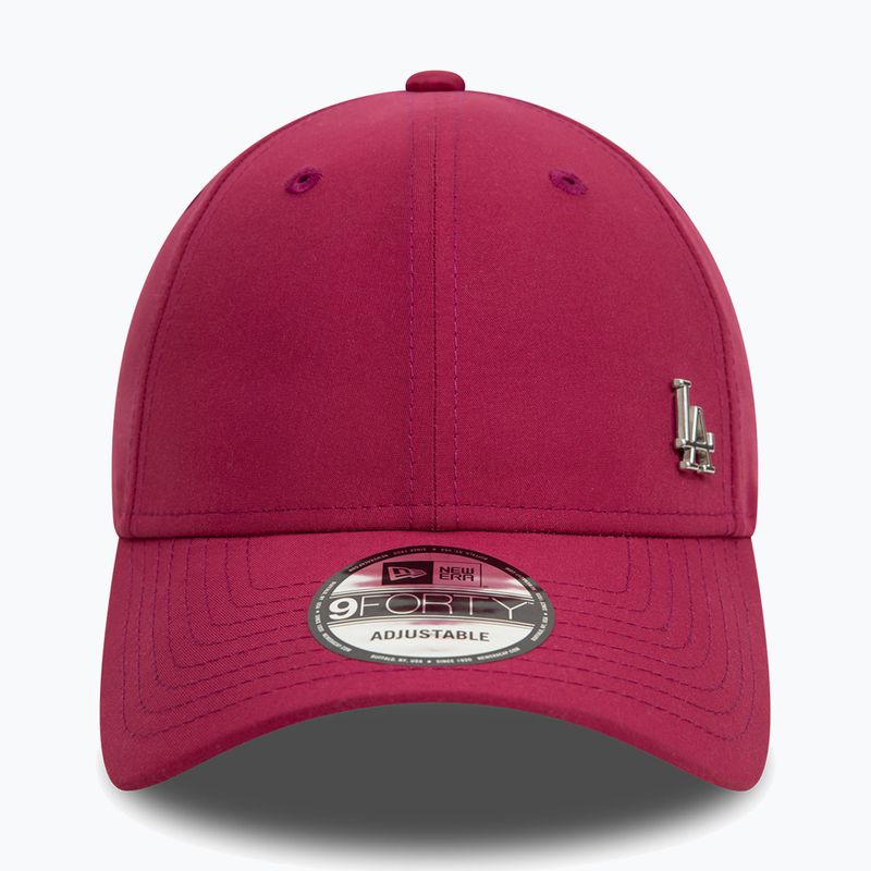 Czapka z daszkiem New Era Flawless 9Forty Los Angeles Dodgers dark red 2