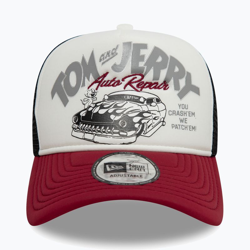 Czapka z daszkiem New Era Tom And Jerry Trucker dark red 2