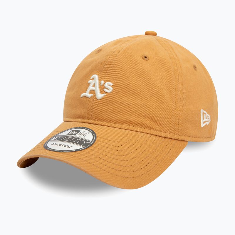 Czapka z daszkiem New Era Mini Washed 9Twenty Oakland Athletics dark beige 2
