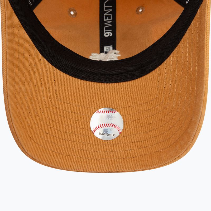 Czapka z daszkiem New Era Mini Washed 9Twenty Oakland Athletics dark beige 4