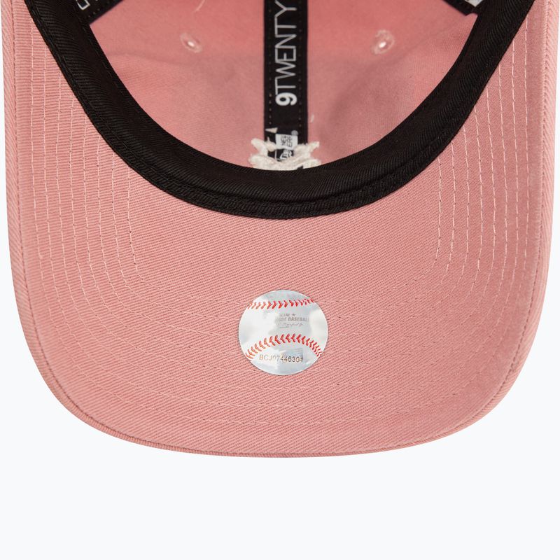 Czapka z daszkiem New Era Mini Washed 9Twenty New York Mets dark pink 5