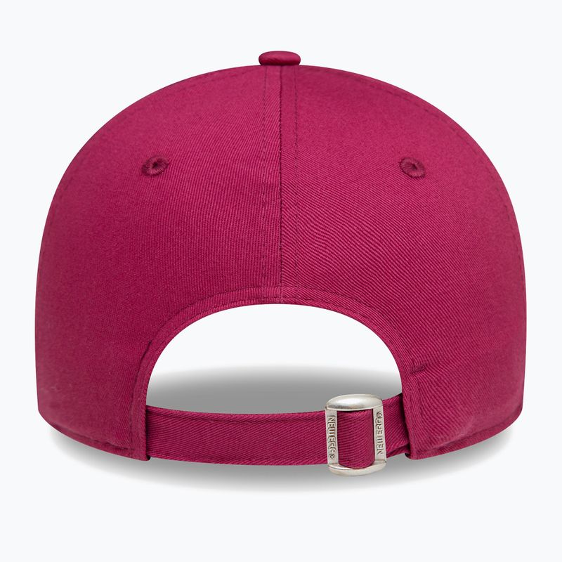 Czapka z daszkiem New Era Metallic Logo 9Forty Los Angeles Dodgers dark red 4