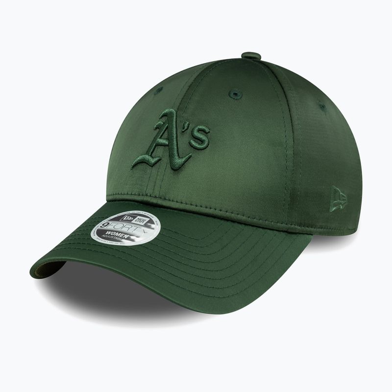 Czapka z daszkiem New Era Satin 9Forty Oakland Atletics dark green 2