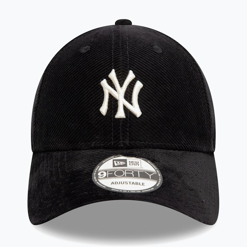 Czapka z daszkiem New Era Cord 9Forty New York Yankees black 2