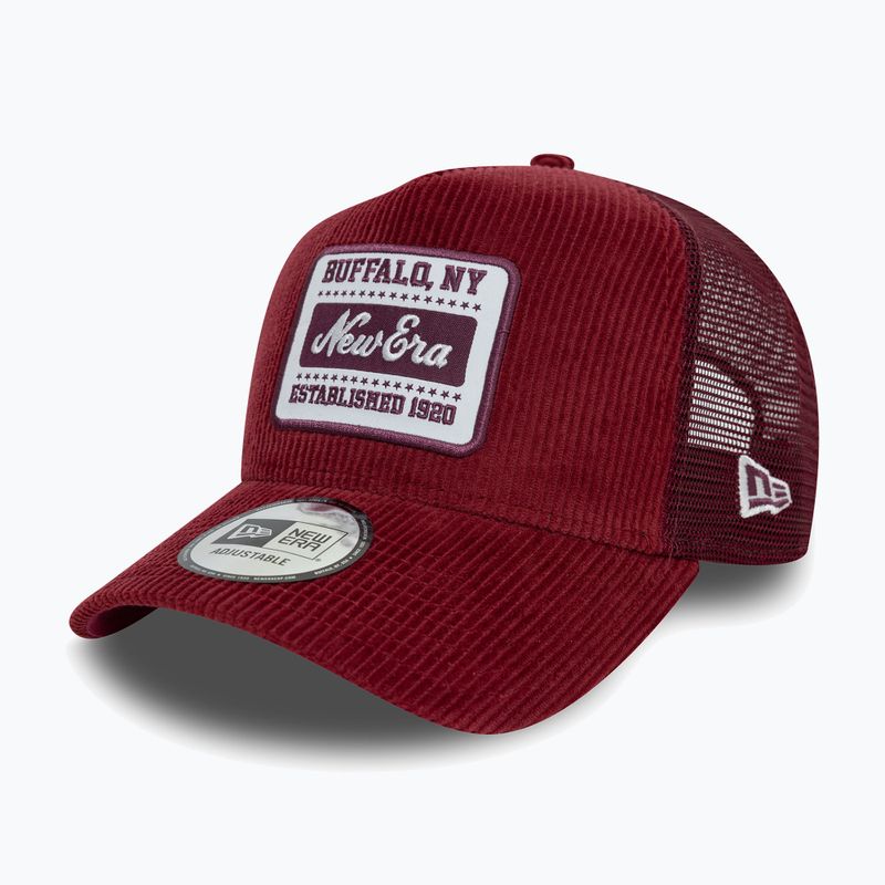Czapka z daszkiem New Era NE Patch Cord Trucker dark red 2