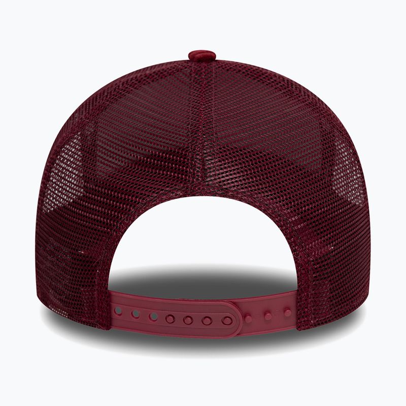 Czapka z daszkiem New Era NE Patch Cord Trucker dark red 4