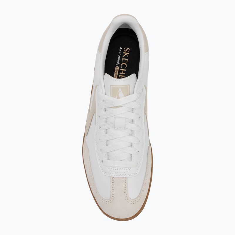 Buty damskie SKECHERS Hotshot Kickoff white/natural 5