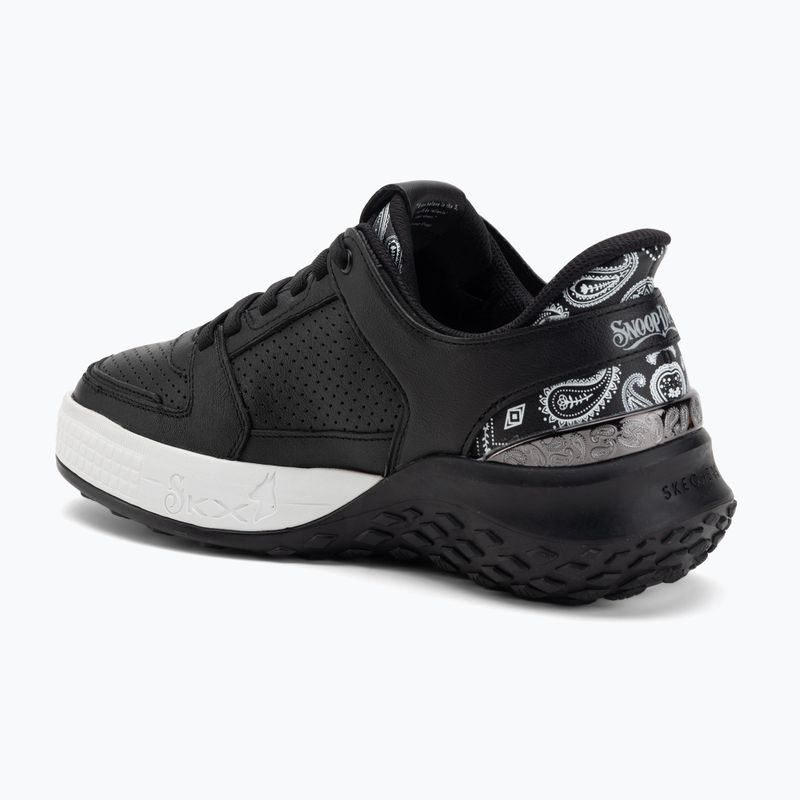Buty męskie SKECHERS Sizzle Snoop Sizzle Toke Slip-Ins black 3