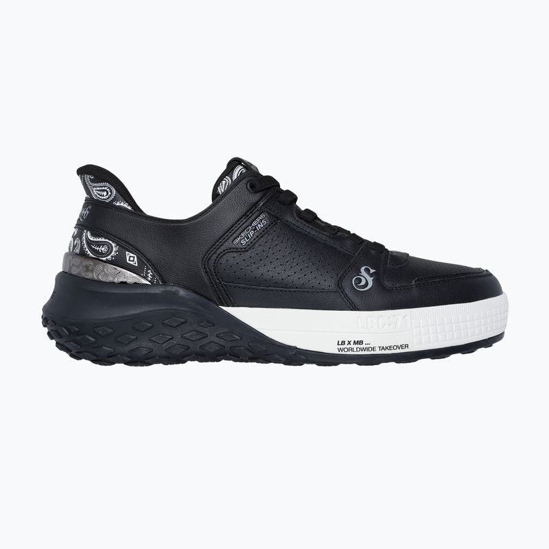 Buty męskie SKECHERS Sizzle Snoop Sizzle Toke Slip-Ins black 9