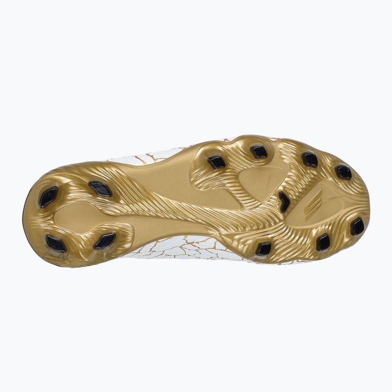 Buty piłkarskie dziecięce SKECHERS Skx_1.5 High Td Jr FG white/gold 12