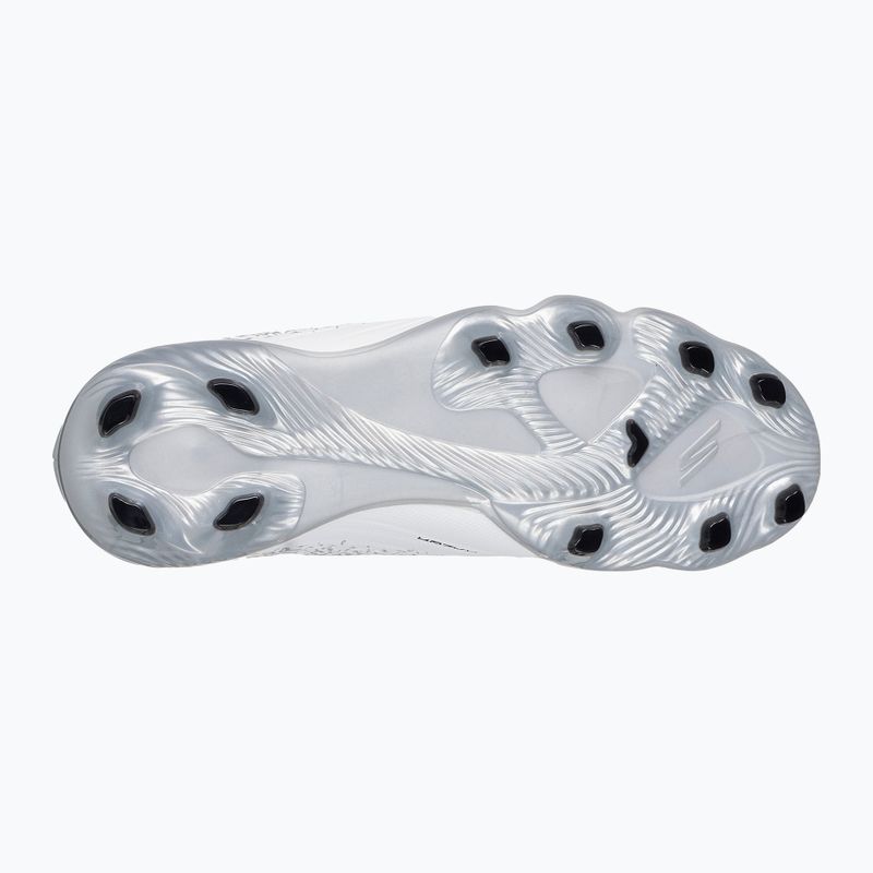Buty piłkarskie dziecięce SKECHERS Razor 1.5 Youth Jr FG white/silver 12