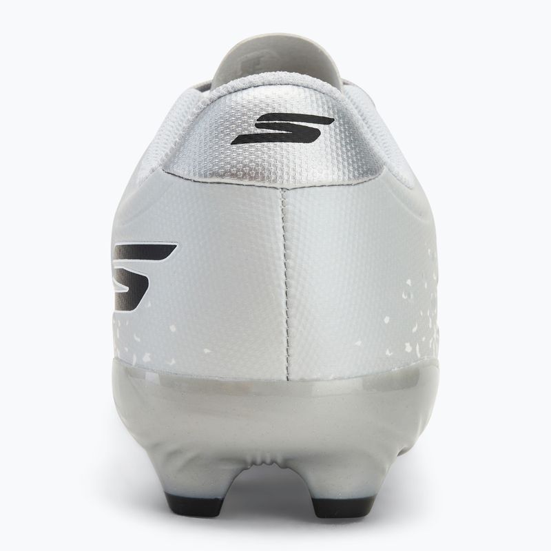 Buty piłkarskie dziecięce SKECHERS Razor 1.5 Youth Jr FG white/silver 6