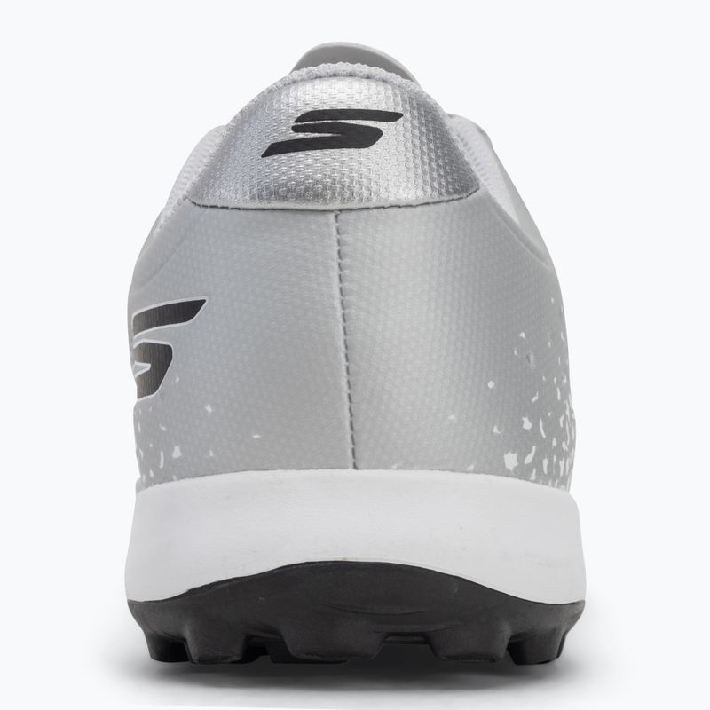Buty piłkarskie dziecięce SKECHERS Razor 1.5 Youth Jr TF white/silver 6