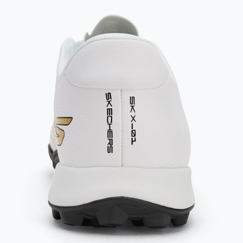 Buty piłkarskie męskie SKECHERS Skx_1.5 Academy TF white/gold 6
