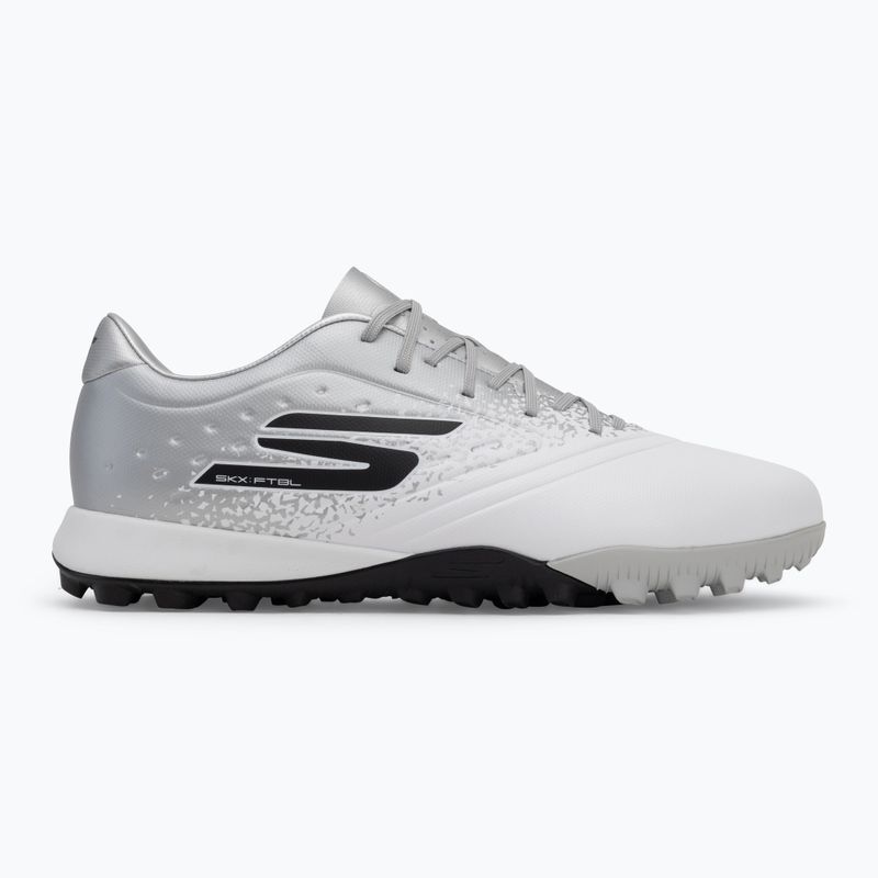 Buty piłkarskie męskie SKECHERS Razor 1.5 Academy TF white/silver 2