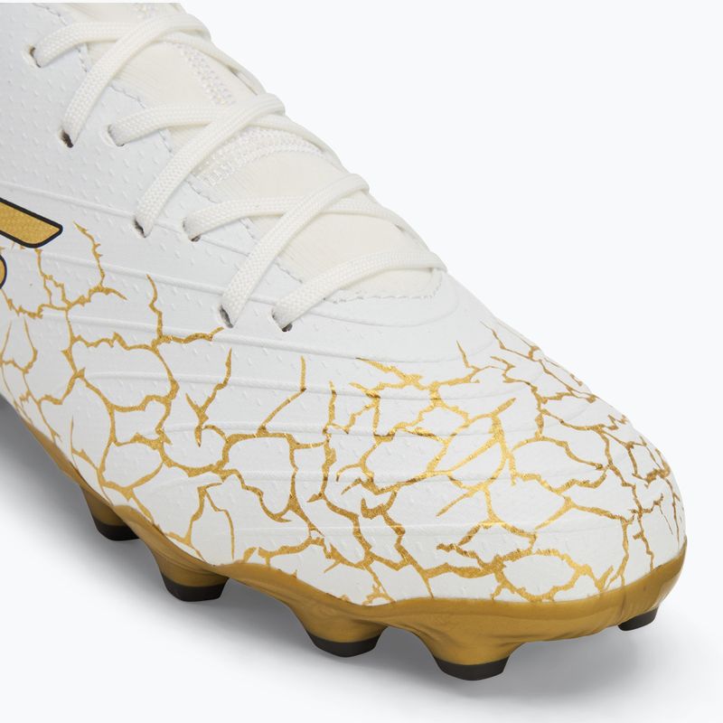 Buty piłkarskie dziecięce SKECHERS Skx 1.5 Youth High Jr FG white/gold 7