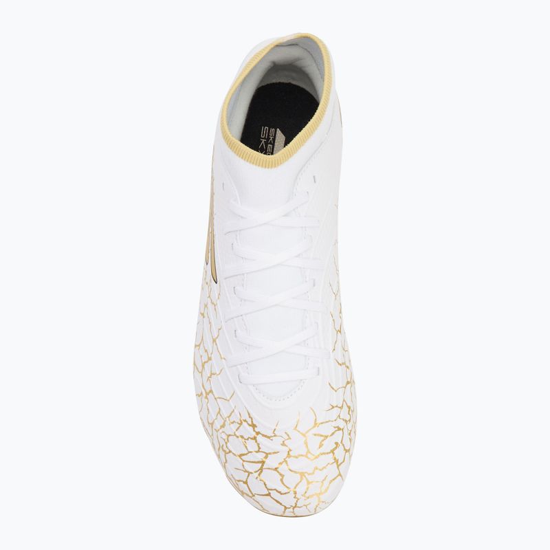 Buty piłkarskie męskie SKECHERS Razor 1.5 Academy FG white/gold 5