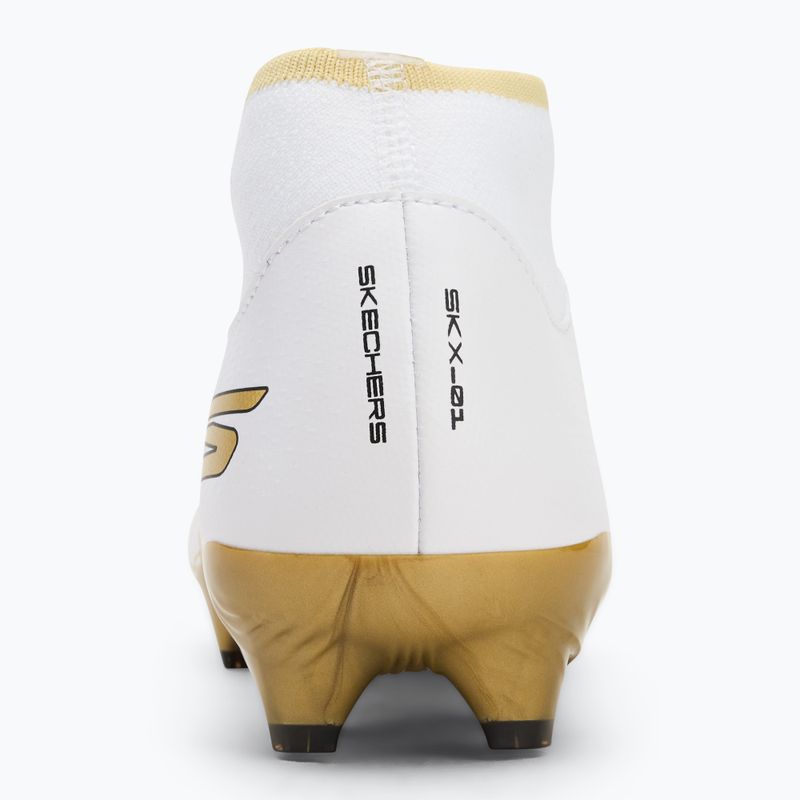 Buty piłkarskie męskie SKECHERS Razor 1.5 Academy FG white/gold 6
