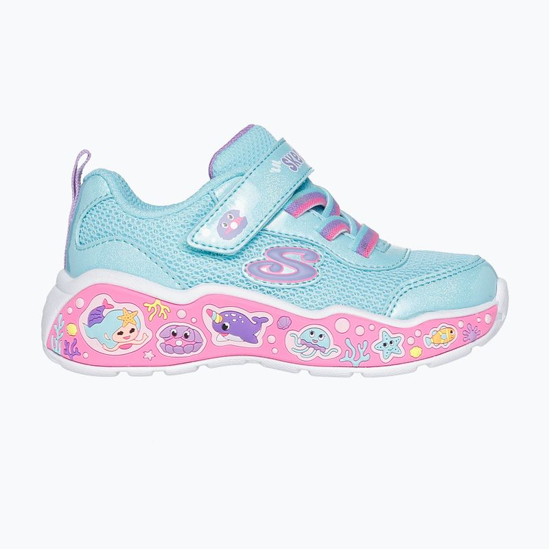 Buty dziecięce SKECHERS Play Scene Fun Squad turquoise 2