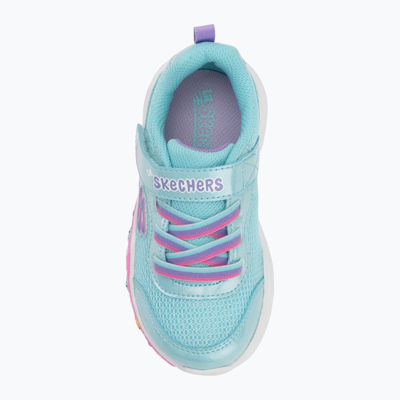 Buty dziecięce SKECHERS Play Scene Fun Squad turquoise 5