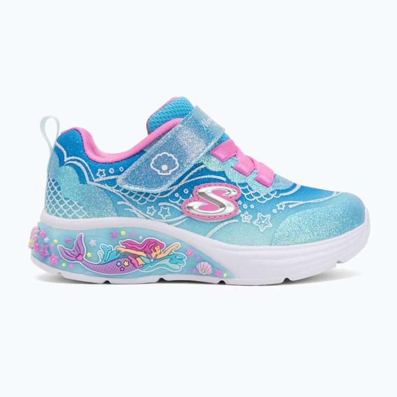 Buty dziecięce SKECHERS My Dreamers Lil Mermaid blue/multi 2