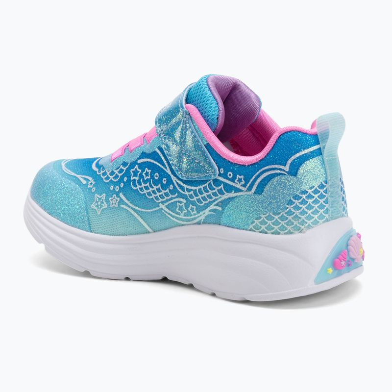 Buty dziecięce SKECHERS My Dreamers Lil Mermaid blue/multi 3
