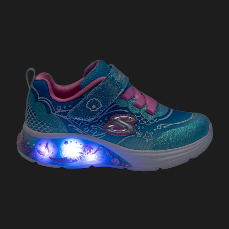 Buty dziecięce SKECHERS My Dreamers Lil Mermaid blue/multi 8