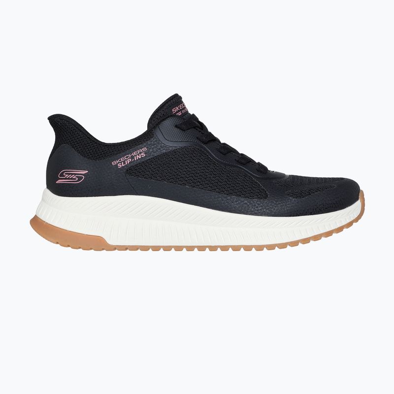 Buty damskie SKECHERS Bobs Squad 4 Staple Look black 2