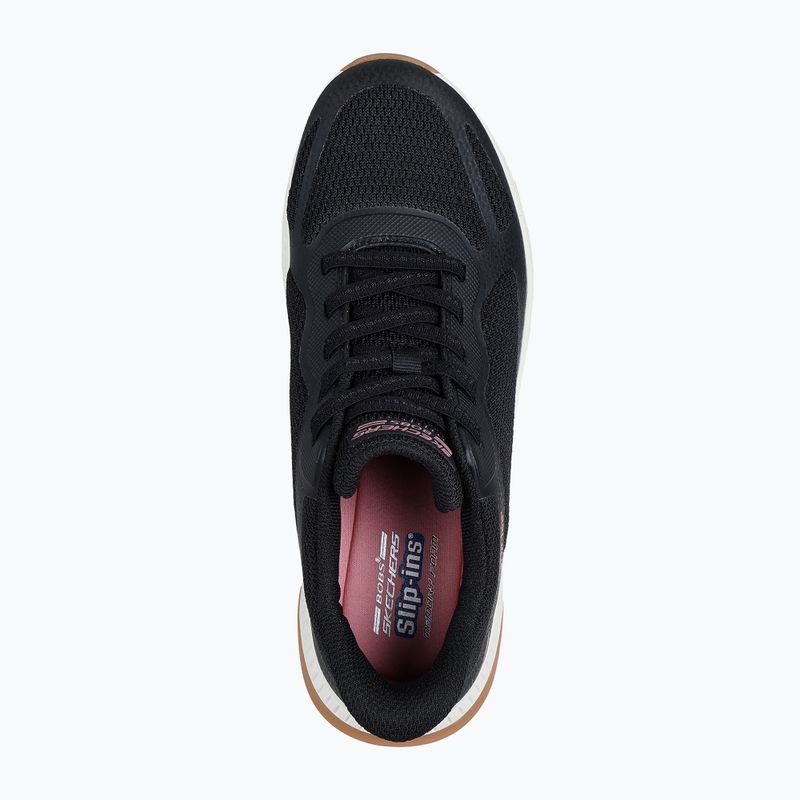 Buty damskie SKECHERS Bobs Squad 4 Staple Look black 6