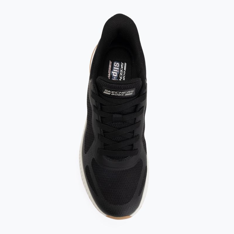 Buty męskie SKECHERS Bobs Squad 4 black/white 5